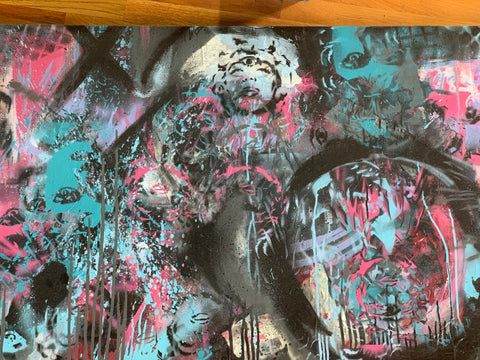 Alobien Custom Original Art "Vision"