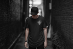 Alocien Collection T Shirt- Limited Series NC First In Flight Lic. Plate Outside Back Label 100%