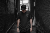 Alocien Collection T Shirt- Limited Series NC First In Flight Lic. Plate Outside Back Label 100%