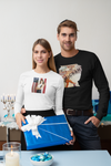 Alobien/Unisex Long Sleeve/ Immigrant Collection Mel.