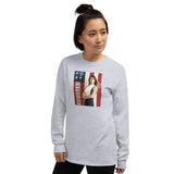 Alobien/Unisex Long Sleeve/ Immigrant Collection Mel.