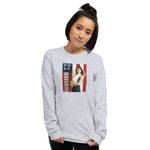 Alobien/Unisex Long Sleeve/ Immigrant Collection Mel.