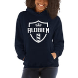 alobien Front Logo Unisex Hoodie 10 Colors