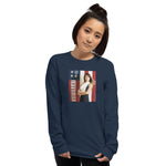Alobien/Unisex Long Sleeve/ Immigrant Collection Mel.