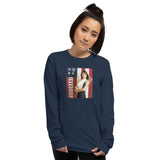 Alobien/Unisex Long Sleeve/ Immigrant Collection Mel.