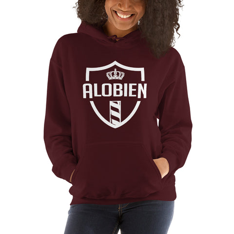 alobien Front Logo Unisex Hoodie 10 Colors