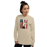 Alobien/Unisex Long Sleeve/ Immigrant Collection Mel.