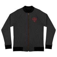 Load image into Gallery viewer, alobien red Embroidery Bomber Jacket