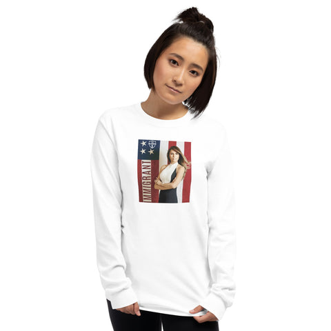 Alobien/Unisex Long Sleeve/ Immigrant Collection Mel.