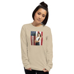 Alobien/Unisex Long Sleeve/ Immigrant Collection Mel.