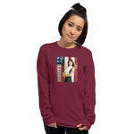 Alobien/Unisex Long Sleeve/ Immigrant Collection Mel.